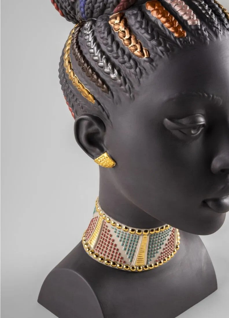 Scultura Colori Africani