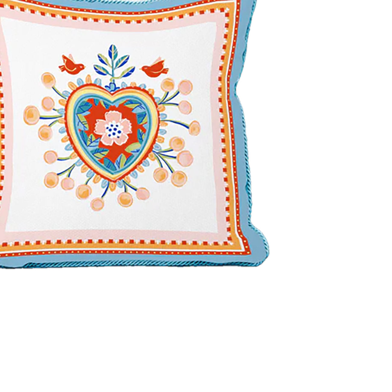 Cuscino Con Ricamo Mamma Mia - 45X45