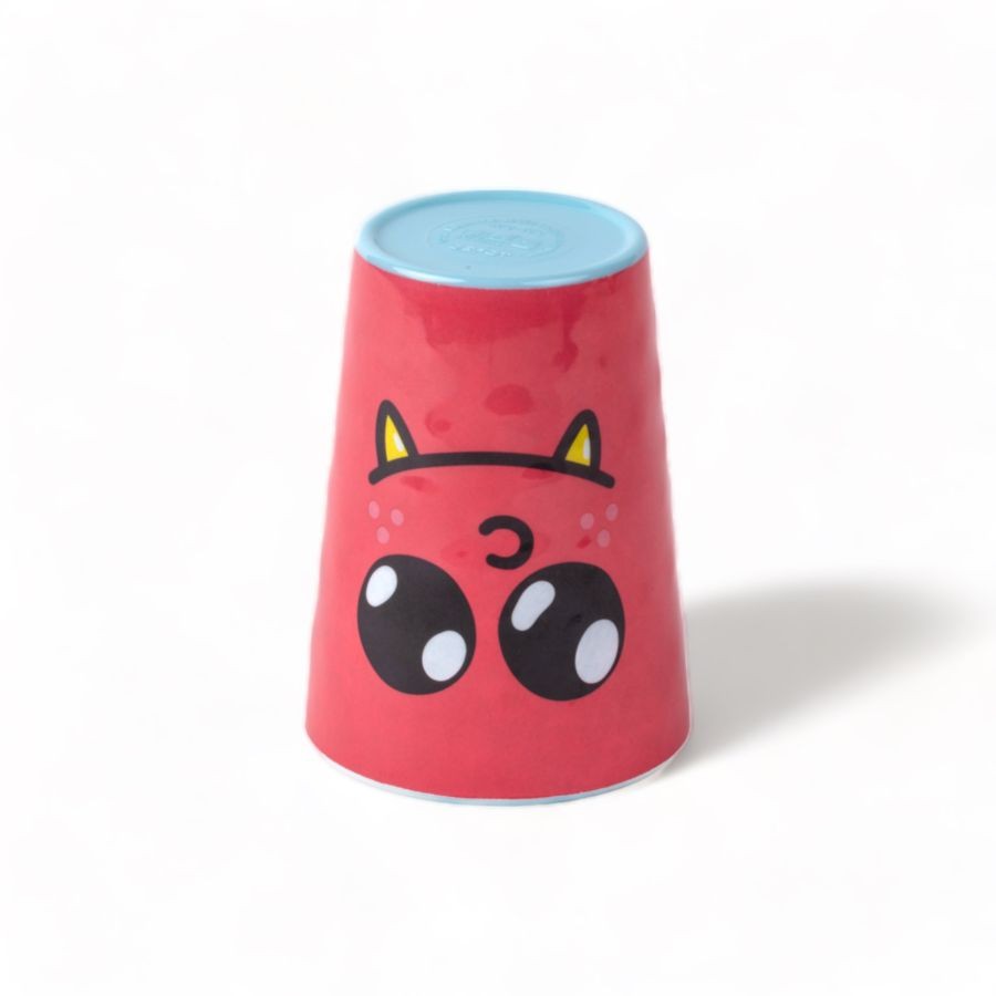 Set 6 piatti e 6 bicchieri Gregorio Monsters