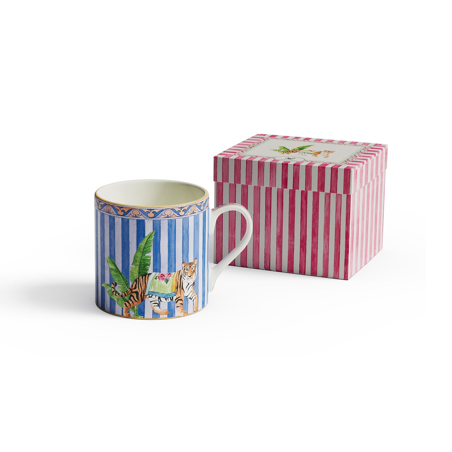 Mug Porcelain Sariska Blue Unica