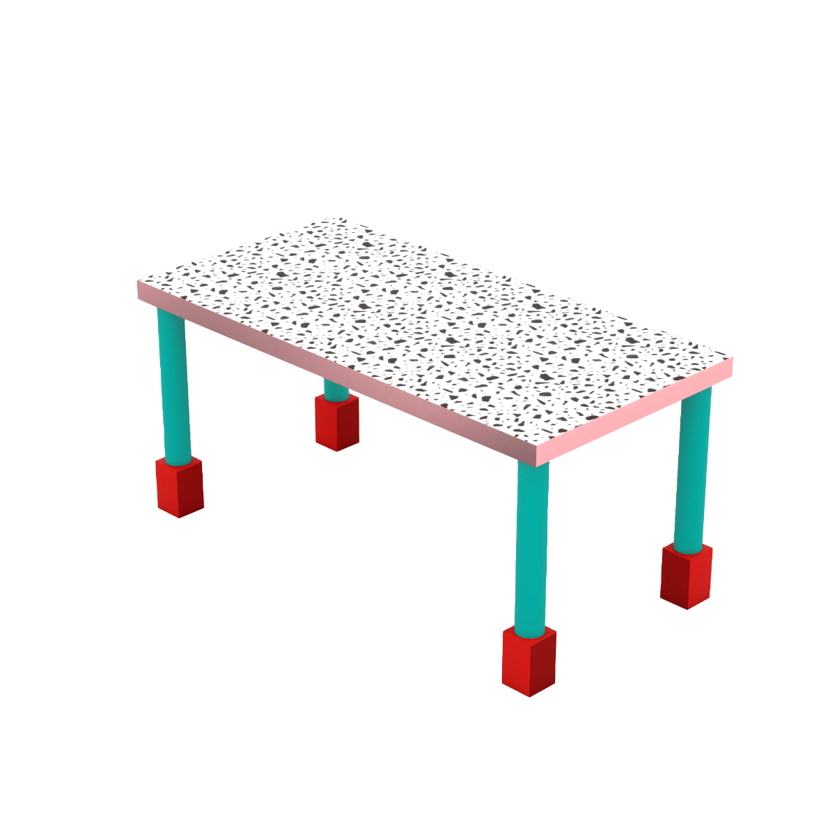 Tavolo Rettangolare Supertable - Terrazzo