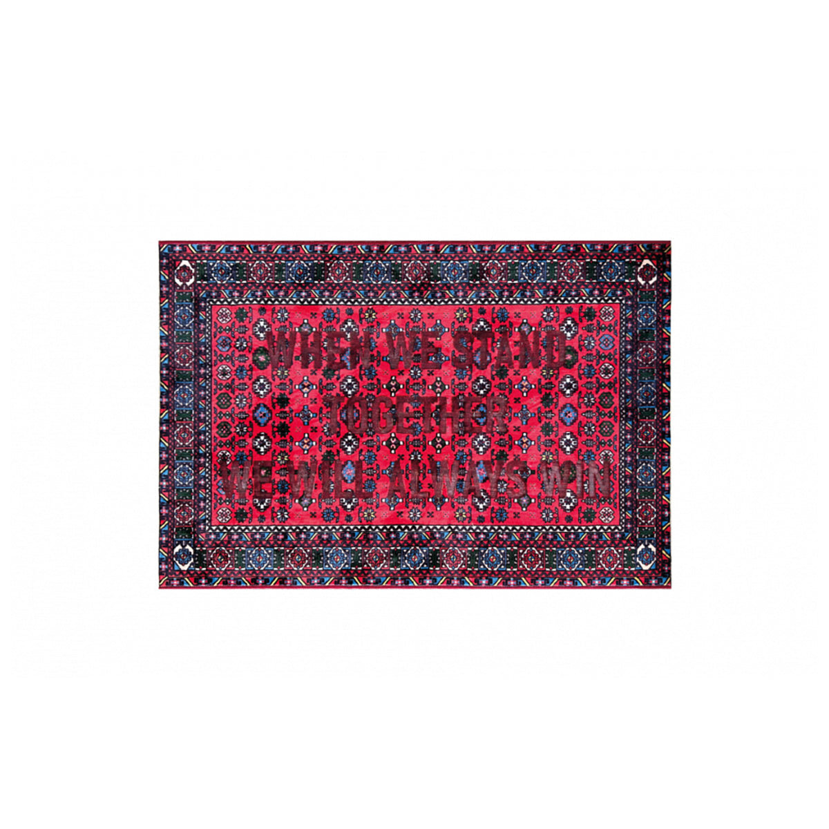 Tappeto In Poliestere Burnt Carpet #13 - Always Win Seletti