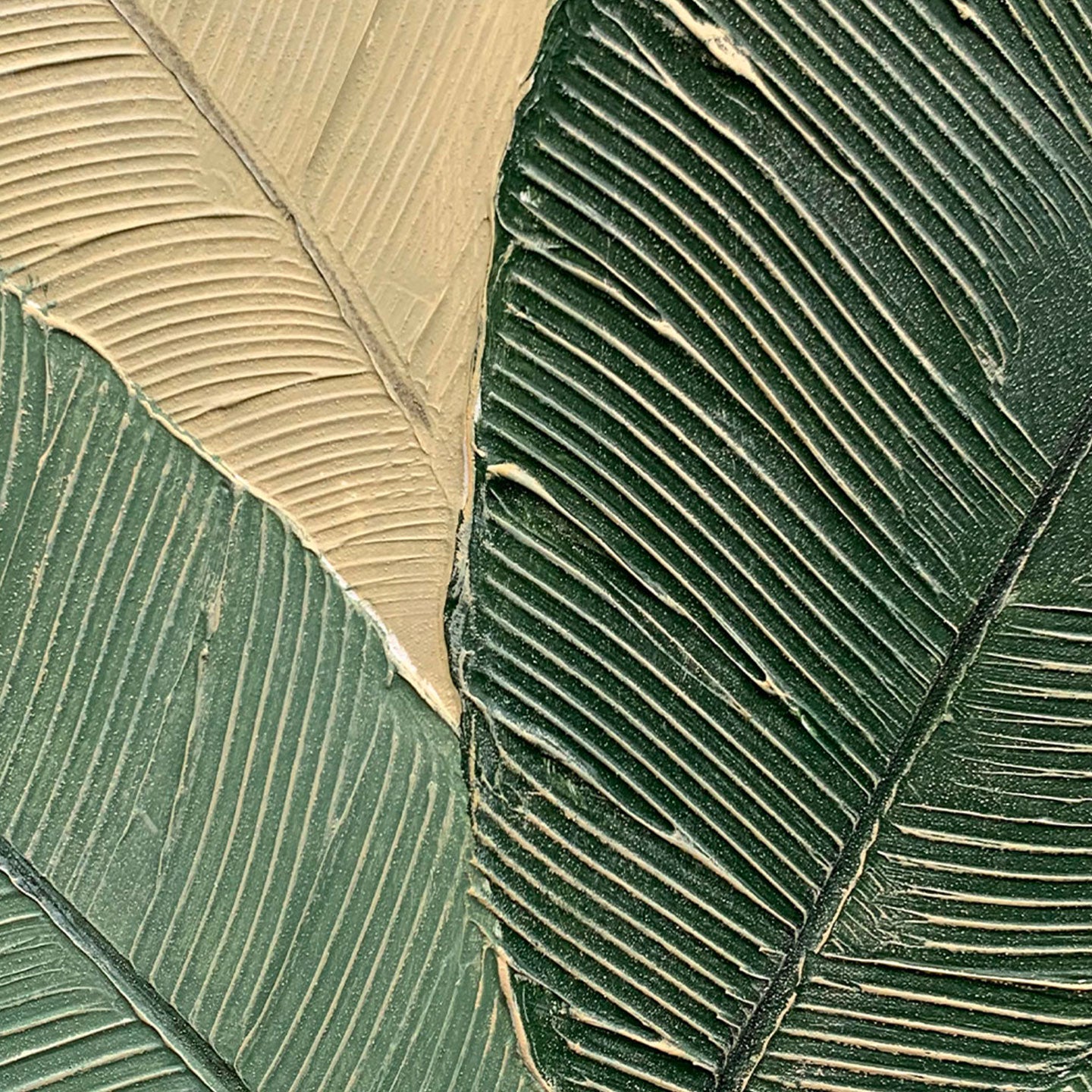 Quadro Calathea 100x100 cm Agave Quadri