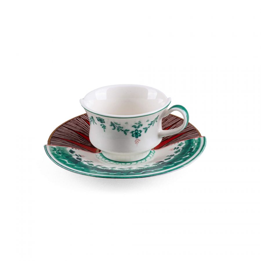 Set 2 Tazzine Da Caffè Con Piattino Hybrid-Chucuito