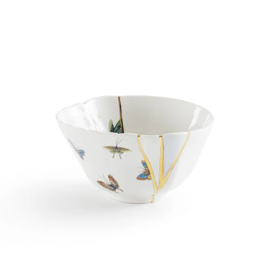 Ciotola Portafrutta In Porcellana Kintsugi-N`2 Seletti