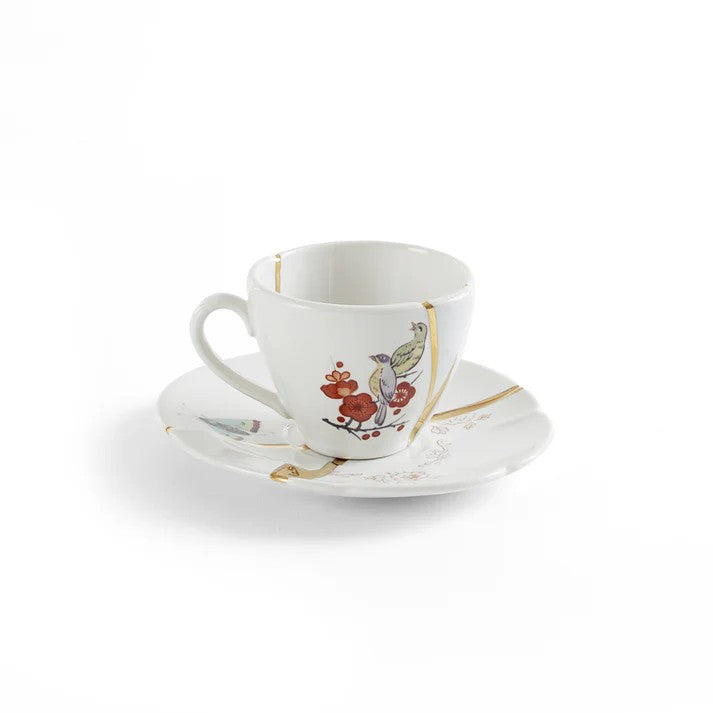 Tazzina Da Caffè Con Piattino Kintsugi-N`2