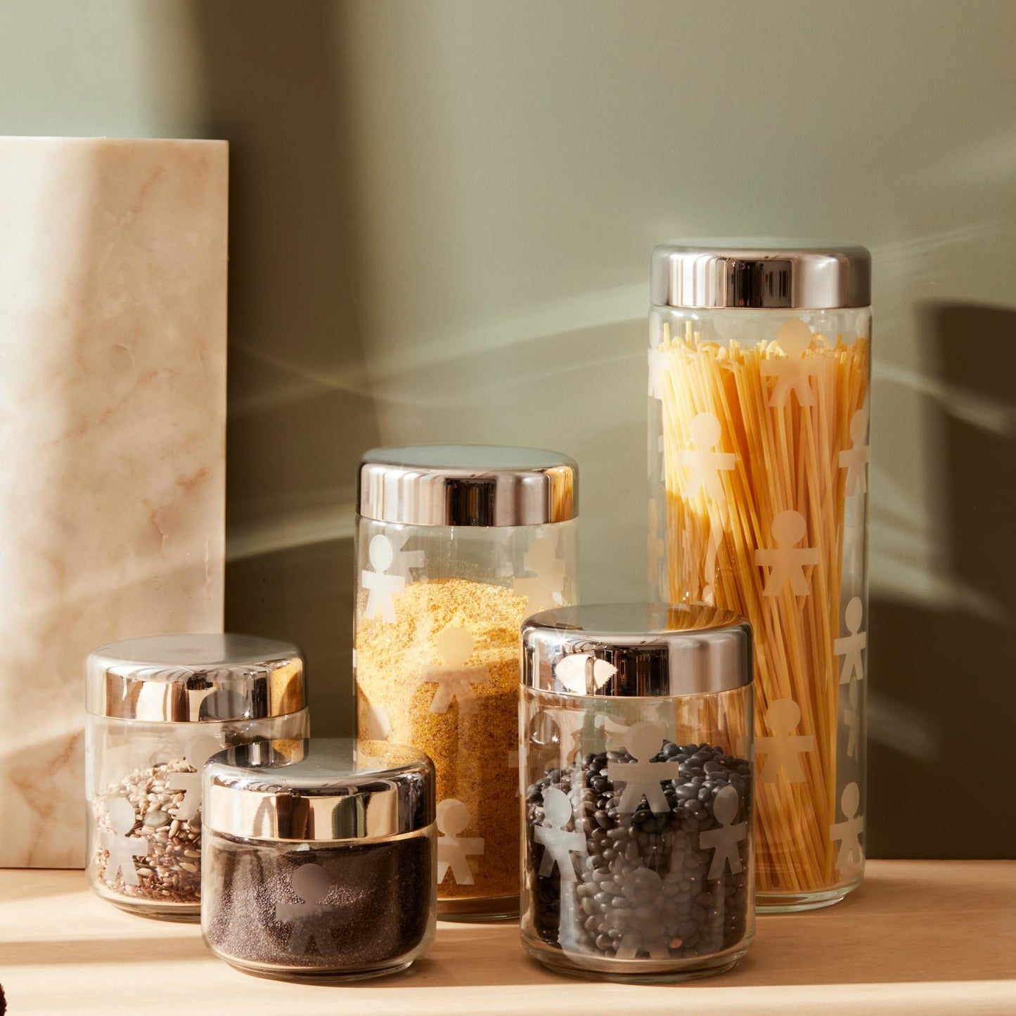 "Girotondo" Barattolo Alessi