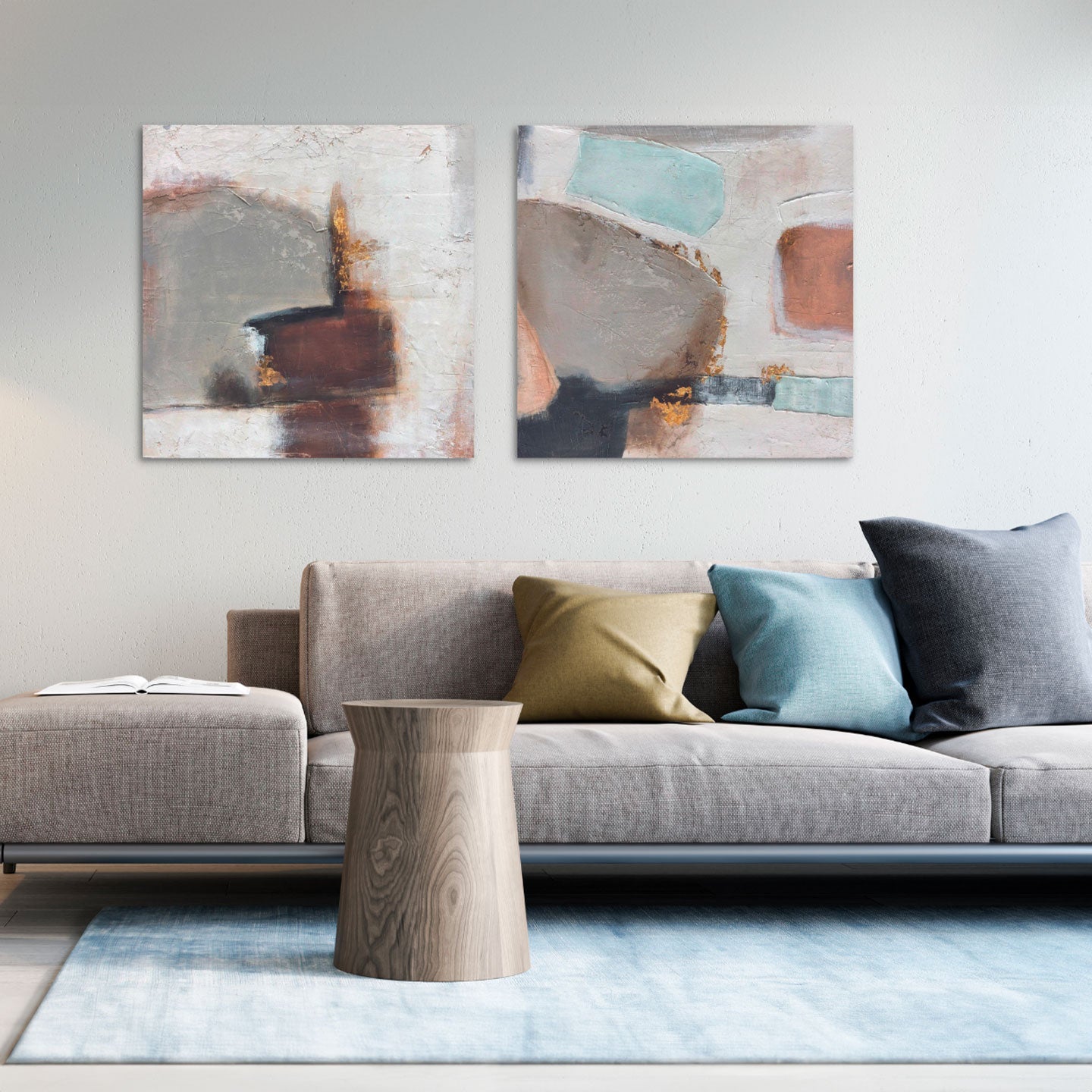 Quadro sand abstract 100cm