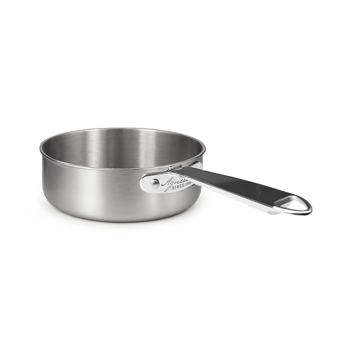 Casseruola bassa aluinox 1/m cm 24 Pentole Agnelli