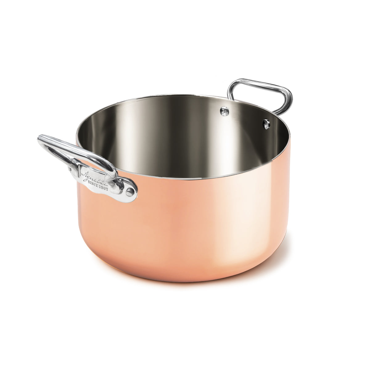 CASSERUOLA ALTA 2/M COPPER 4 INDUZIONE CM 16 Pentole Agnelli