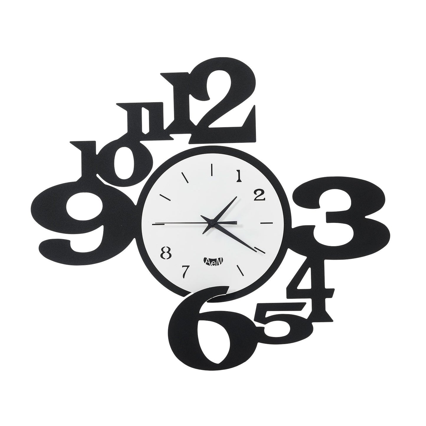 Orologio da parete di design a chiasmo King Arti E Mestieri