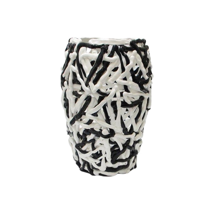 Vaso Bianco E Nero Alessandro Ciffo