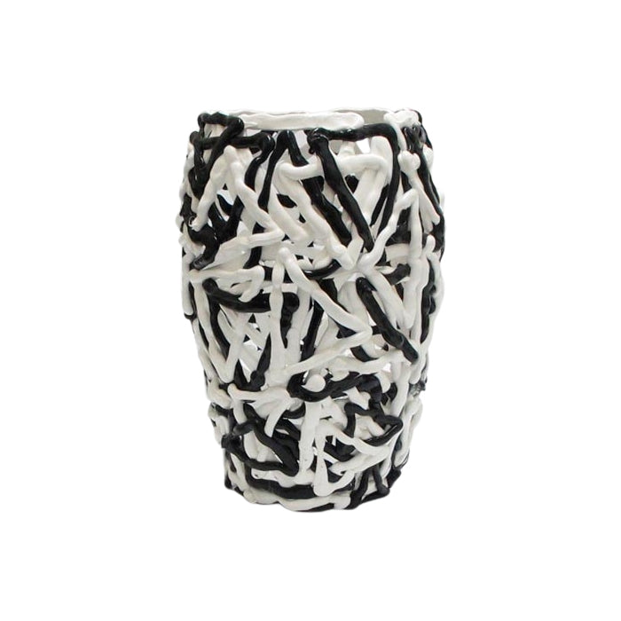 Vaso Bianco E Nero Alessandro Ciffo