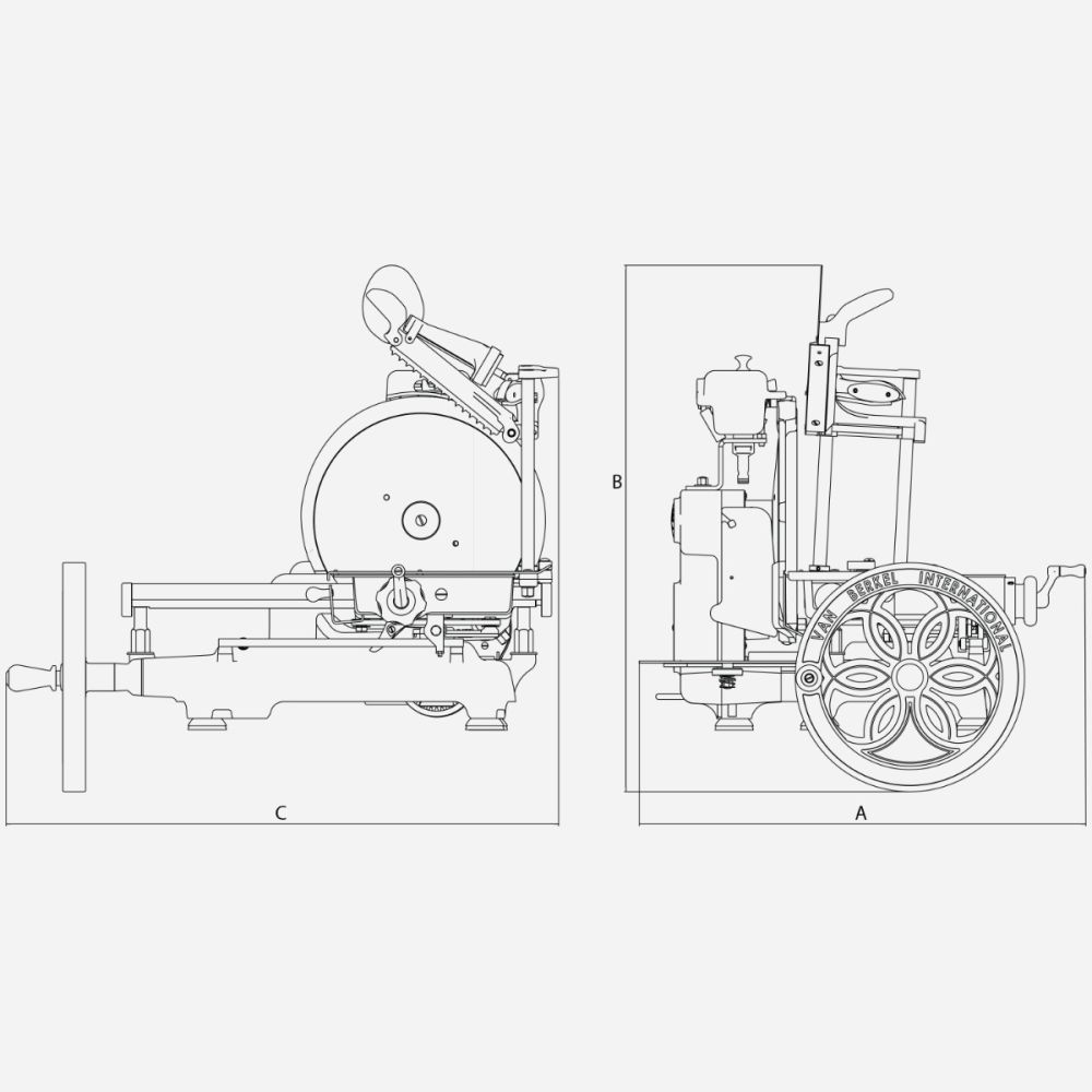 Affettatrice Volano B114 & Sciabola Abundantia Special Edition
