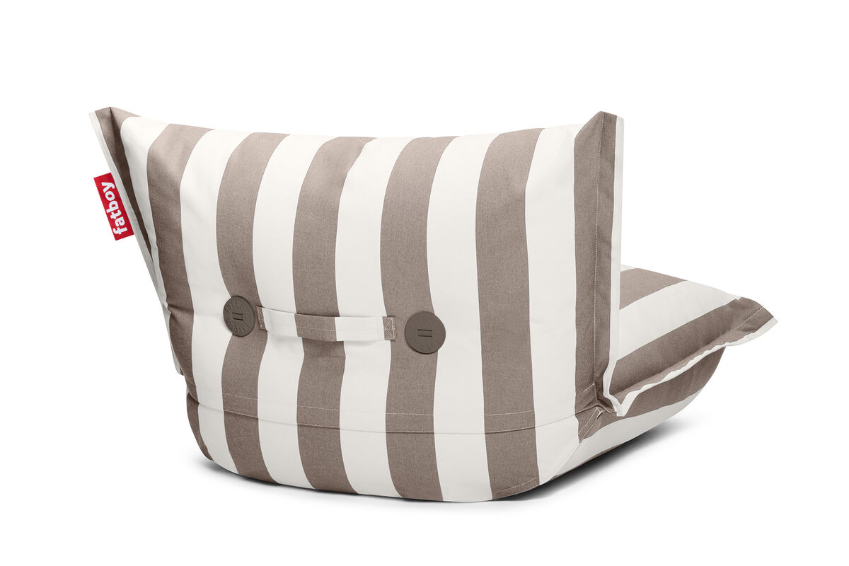Poltrona lounge da esterno BonBaron Stripe Cacao