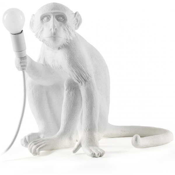 Lampada scimmia seduta monkey lamp Seletti