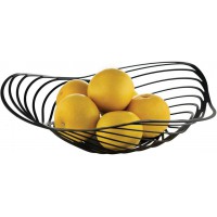 Fruttiera nera 26cm Trinity