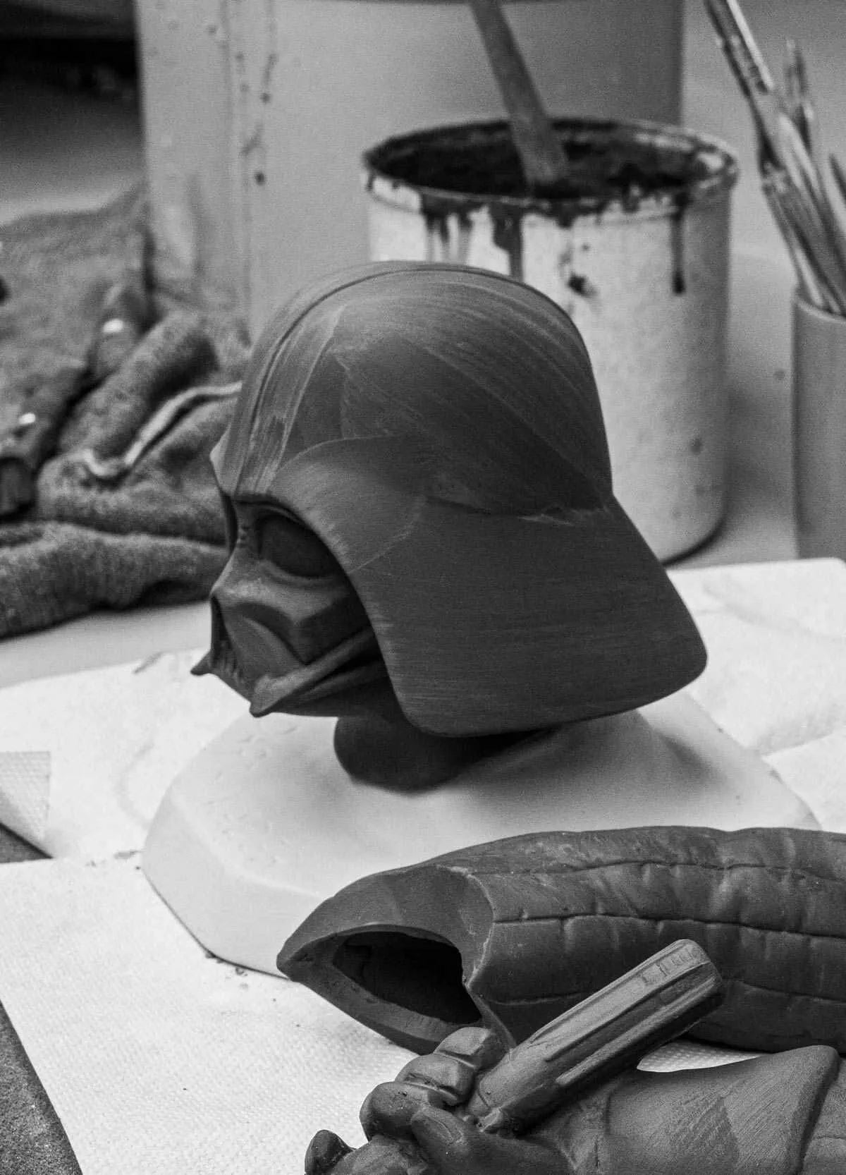 Scultura Bespin Battle. Serie Limitata