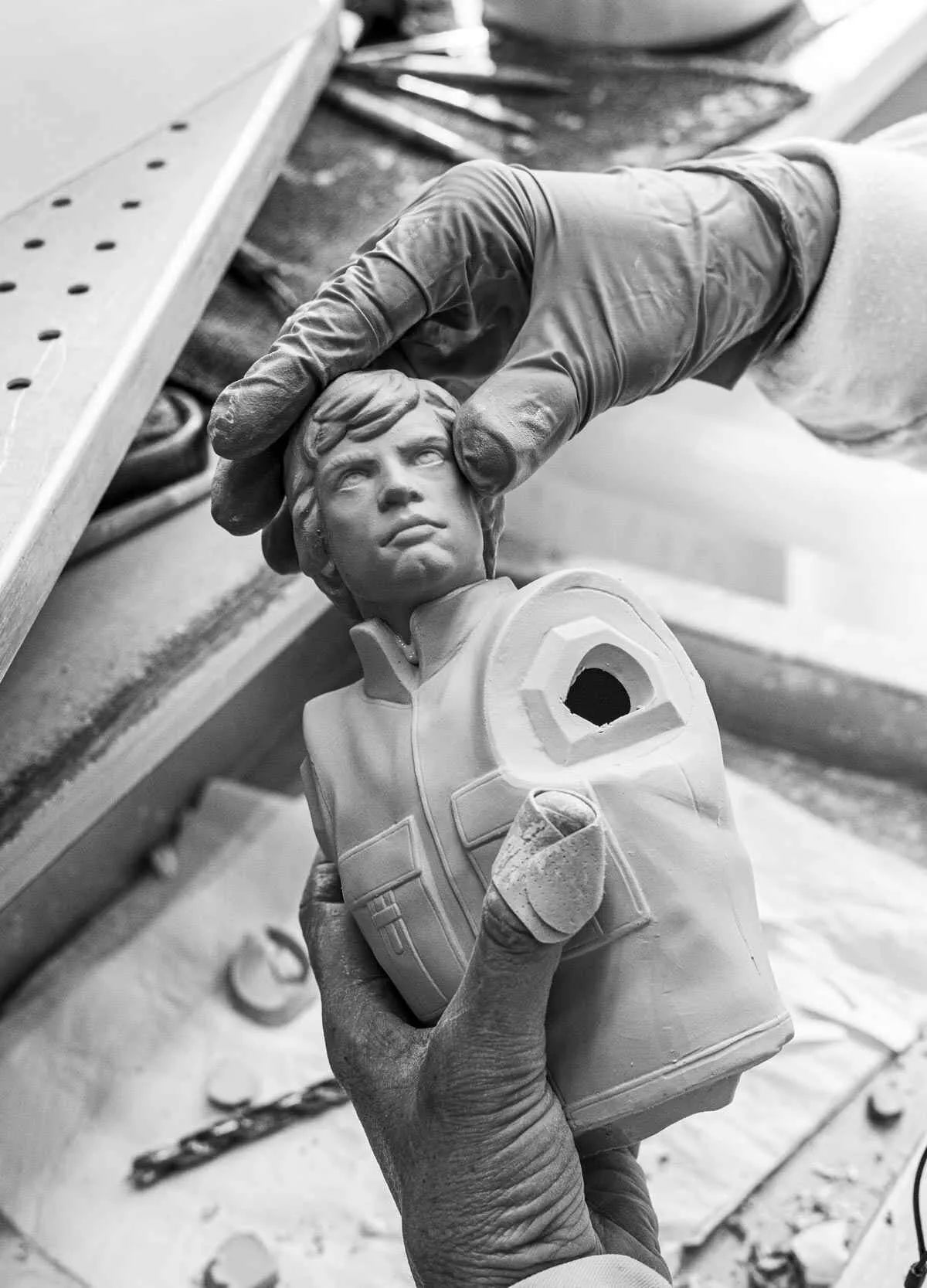 Scultura Bespin Battle. Serie Limitata