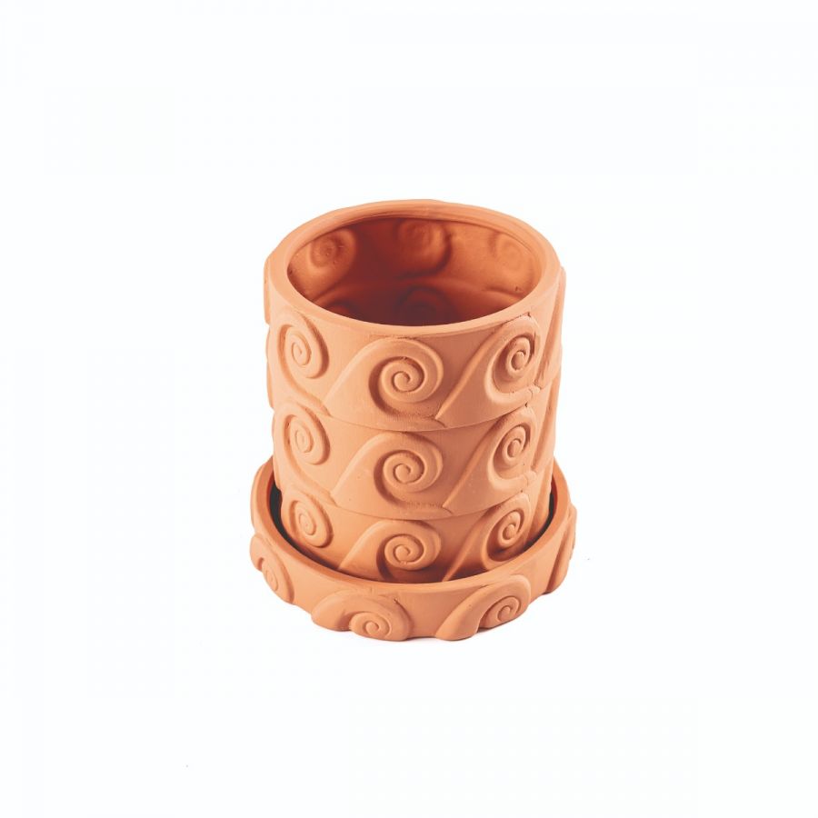 Vaso in terracotta Onda