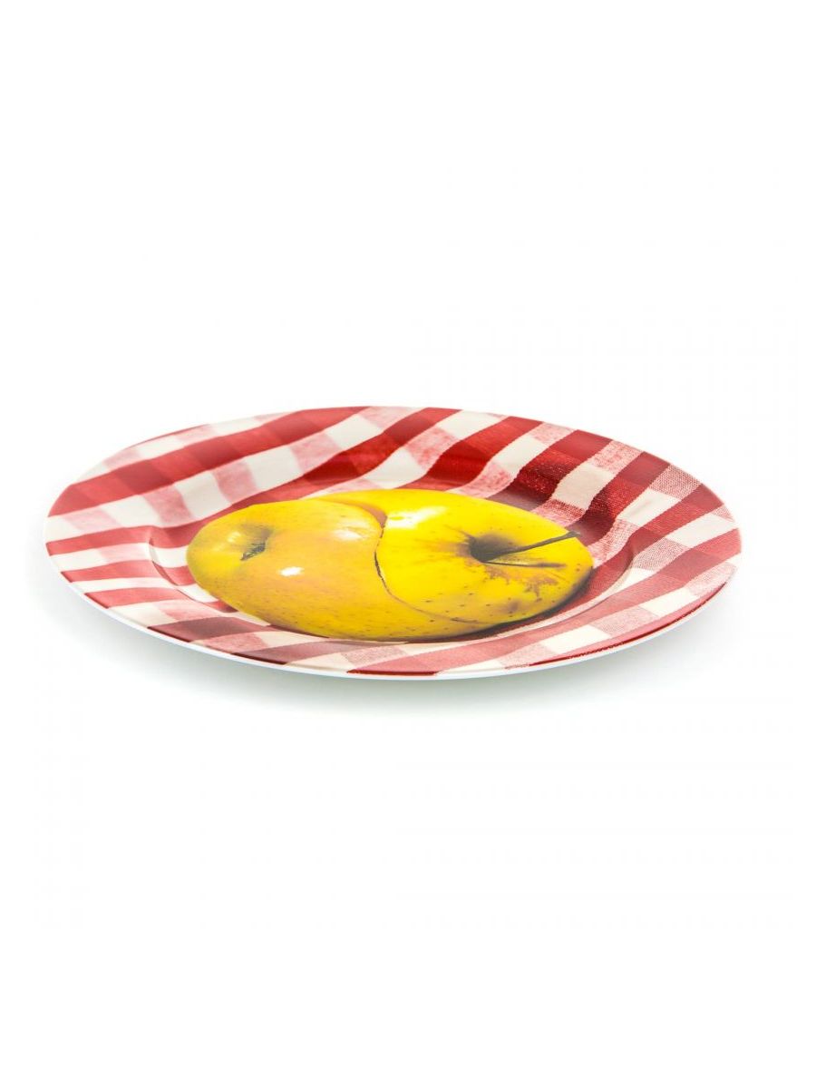 Piatto In Porcellana Toiletpaper Â Cm.27 - Mela Seletti