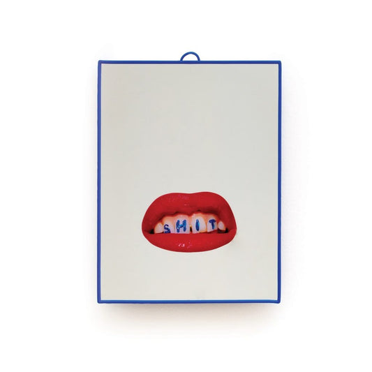 Specchio Toiletpaper Cm.17,5X23 - Shit