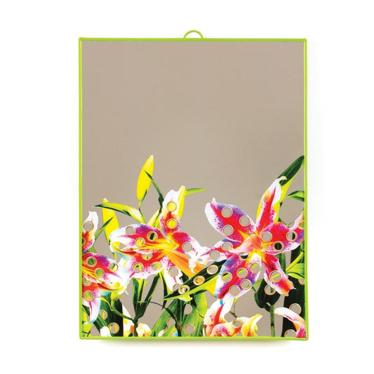 Specchio Toiletpaper Cm.30X40 - Flower With Holes