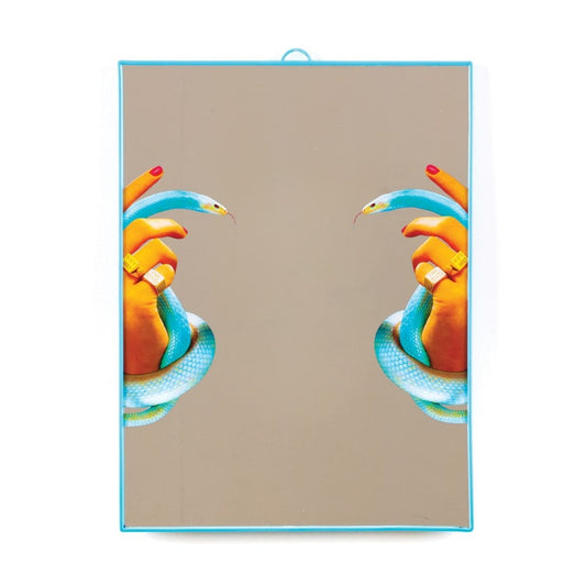 Specchio Toiletpaper Cm.30X40 - Hands With Snakes Seletti