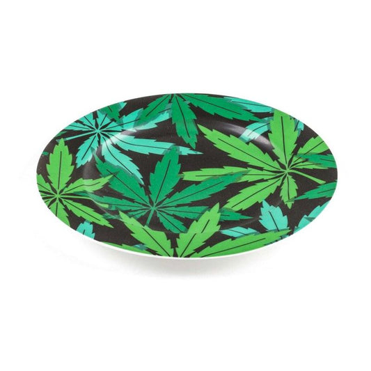 Piatto In Porcellana Studio Job-Blow Â Cm.27 - Weed