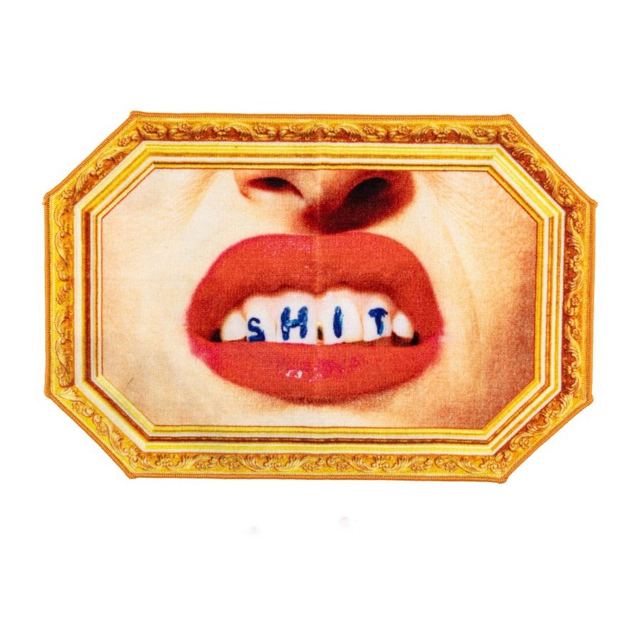 Tappeto Bagno Toiletpaper Shit Seletti