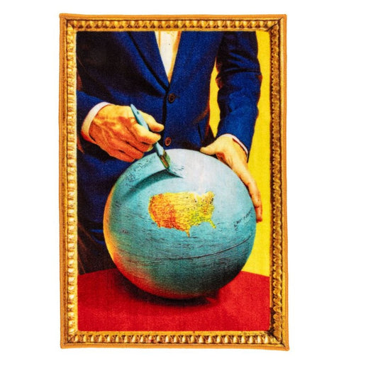 Tappeto Bagno Globo