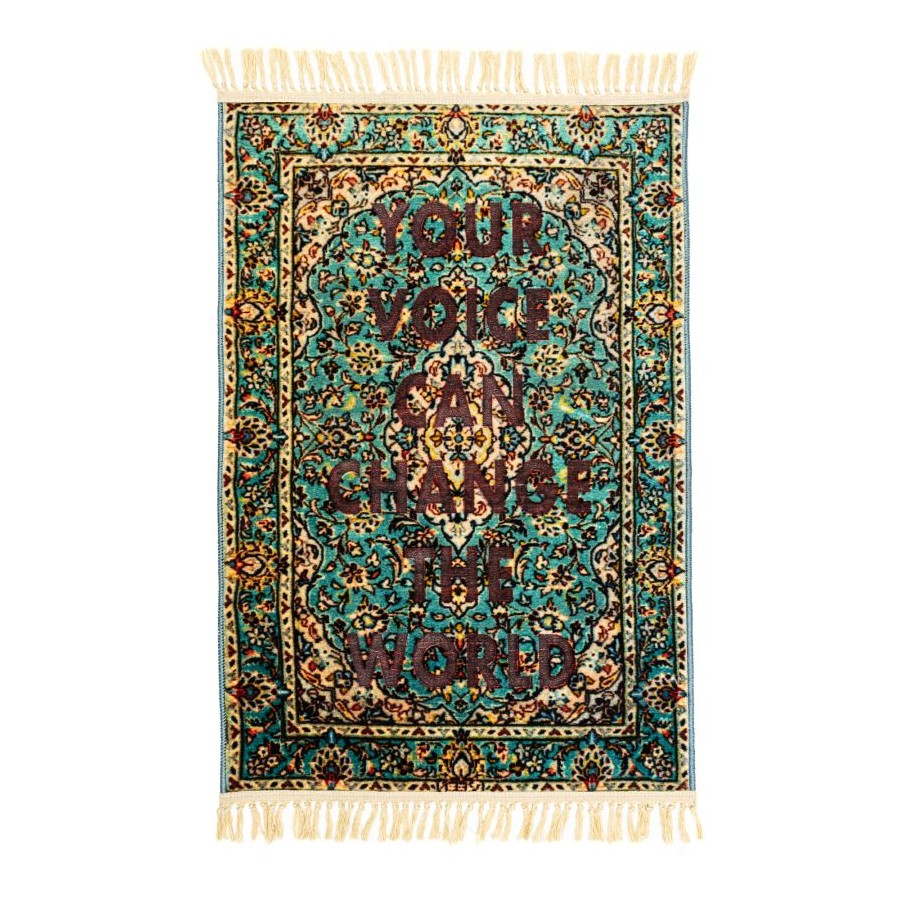 Tappeto In Poliestere Burnt Carpet #6 - Voice