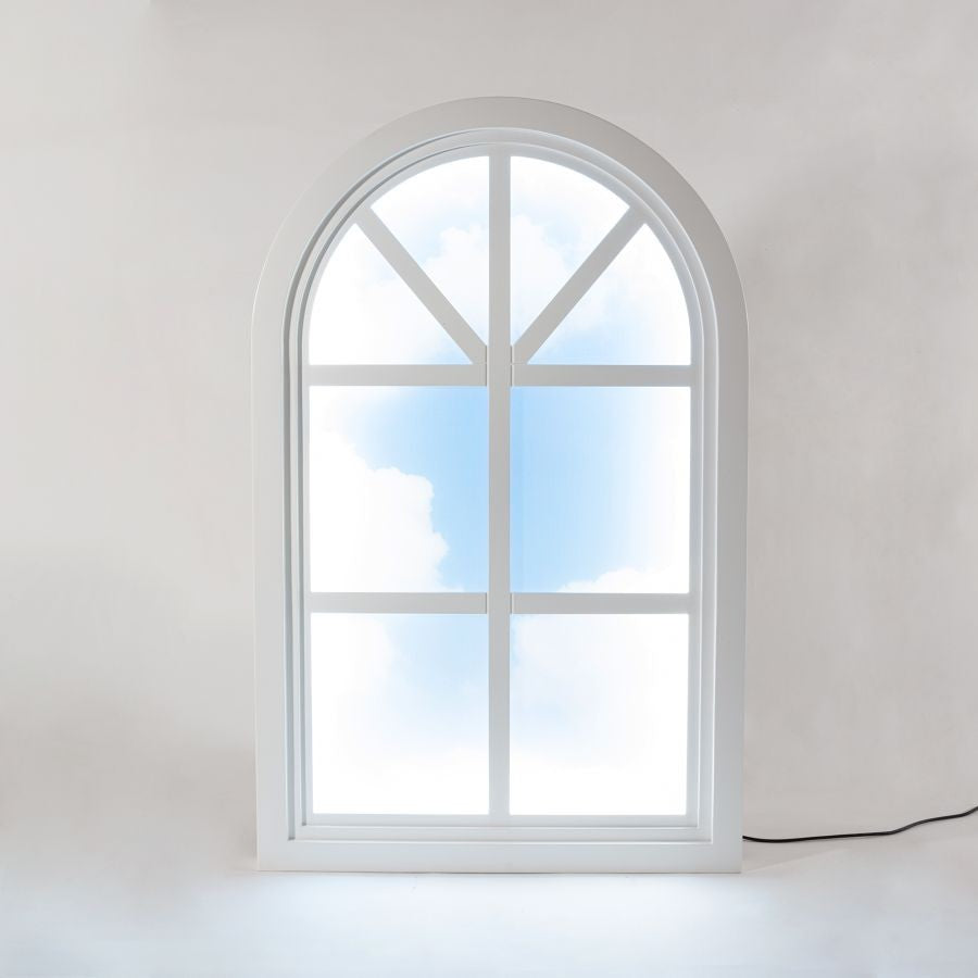 Grenier Window Lampada In Legno E Acrilico
