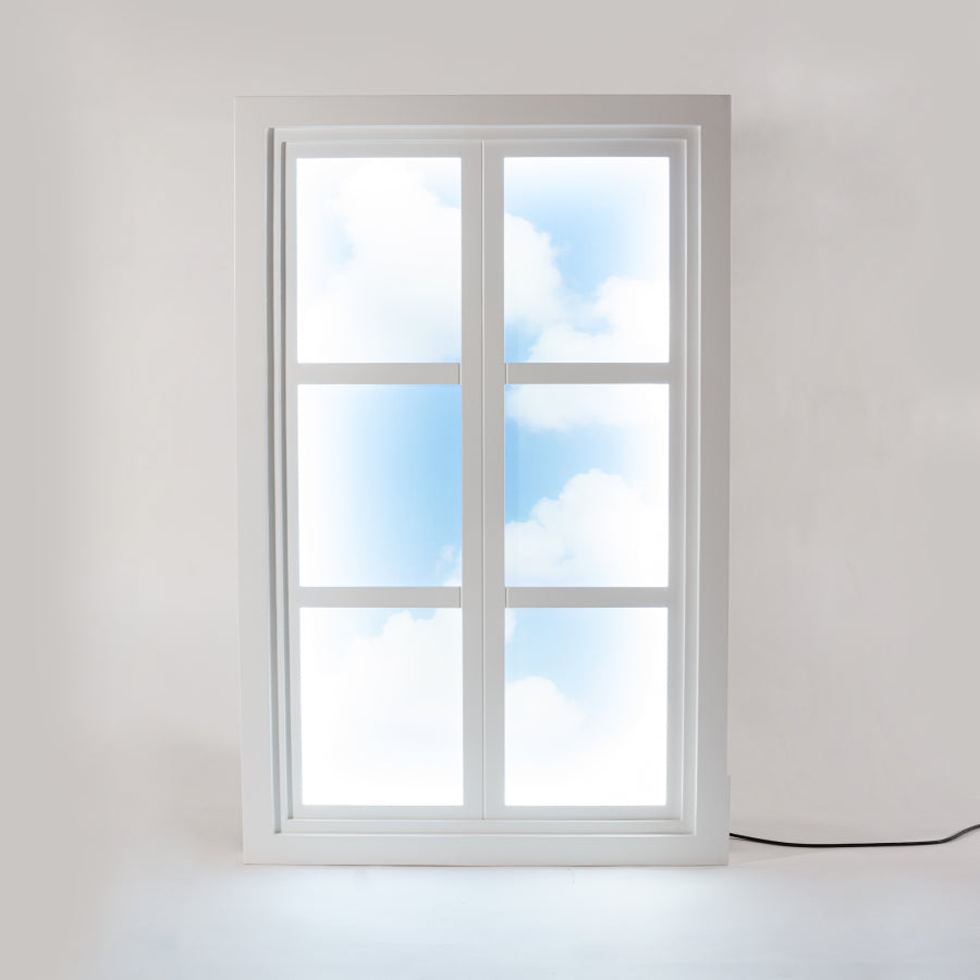 Suite Window Lampada In Legno E Acrilico