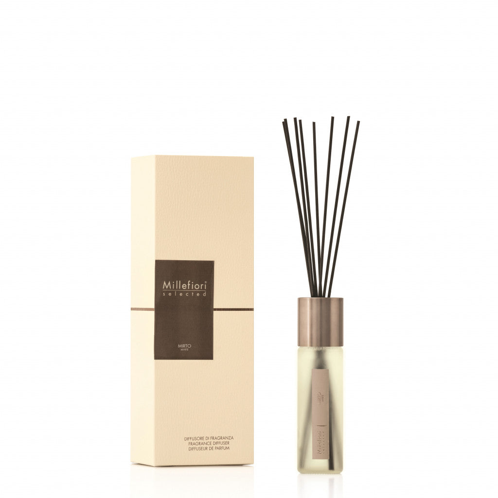 Diffusore A Bastoncini Selected 350 Ml Mirto Millefiori Milano
