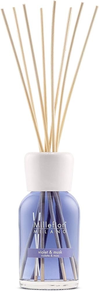 Diffusore A Bastoncini Millefiori Milano 250 Ml Violet & Musk Millefiori Milano