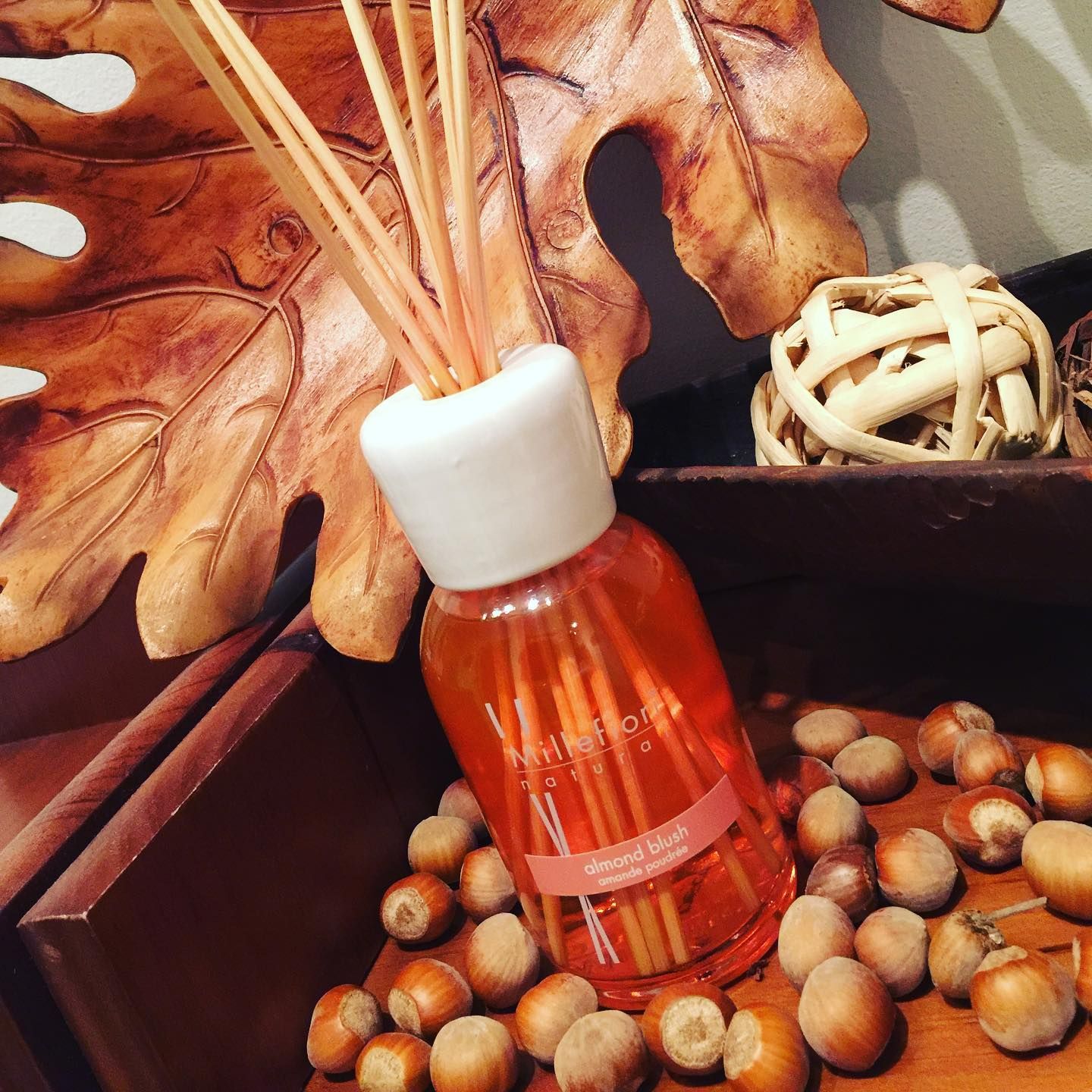 Diffusore A Bastoncini Almond Blush 100 Ml Millefiori