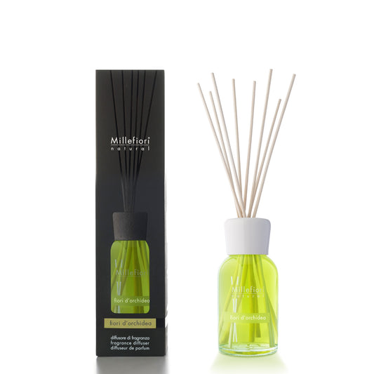 Diffusore A Bastoncini Fiori D`Orchidea 100 Ml Millefiori