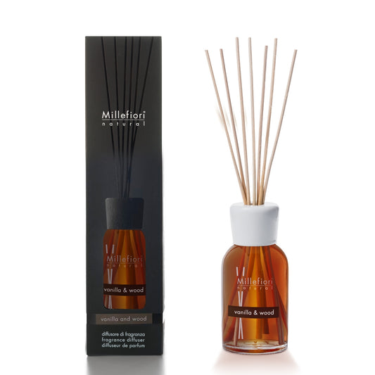 Diffusore A Bastoncini Vanilla Wood 50 Ml Millefiori