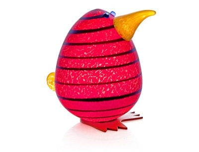 Kiwi Egg Fermacarte Rosso Borowsky