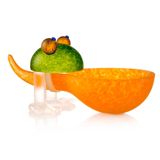 Coppa Rana Arancio Cm 33