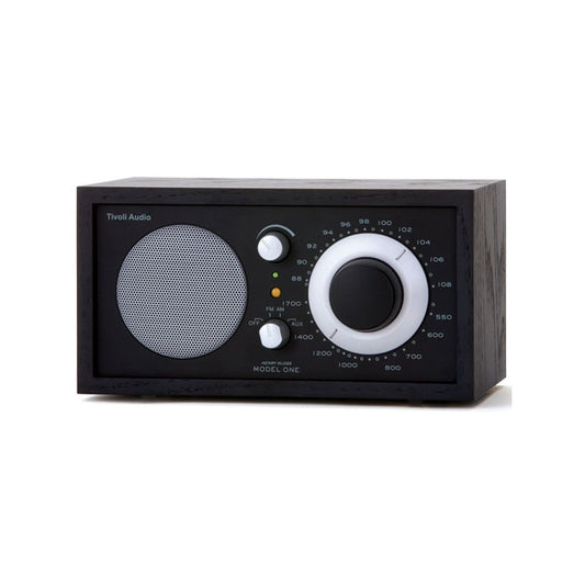 Radio Tivoli Frontale Nero E Cabinet Nero Radio Tivoli