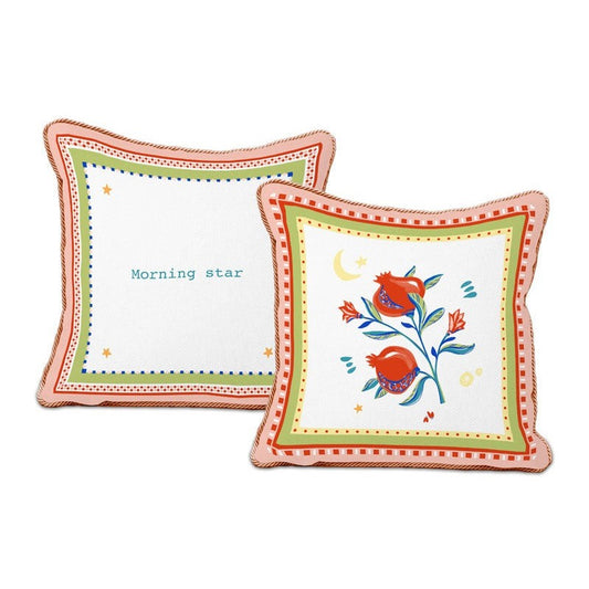 Cuscino Con Ricamo Mamma Mia - 45X45