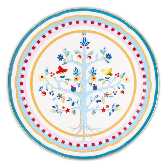 Piatto Torta Albero Della Vita - Diam. 32