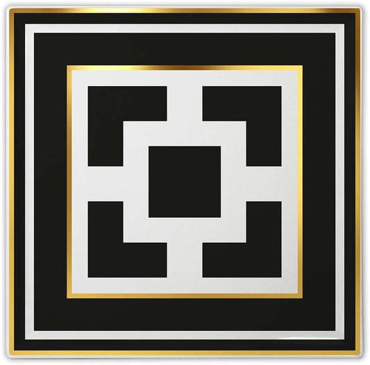 Vassoio Gourmet Quadro 11X11 - Optical Baci Milano