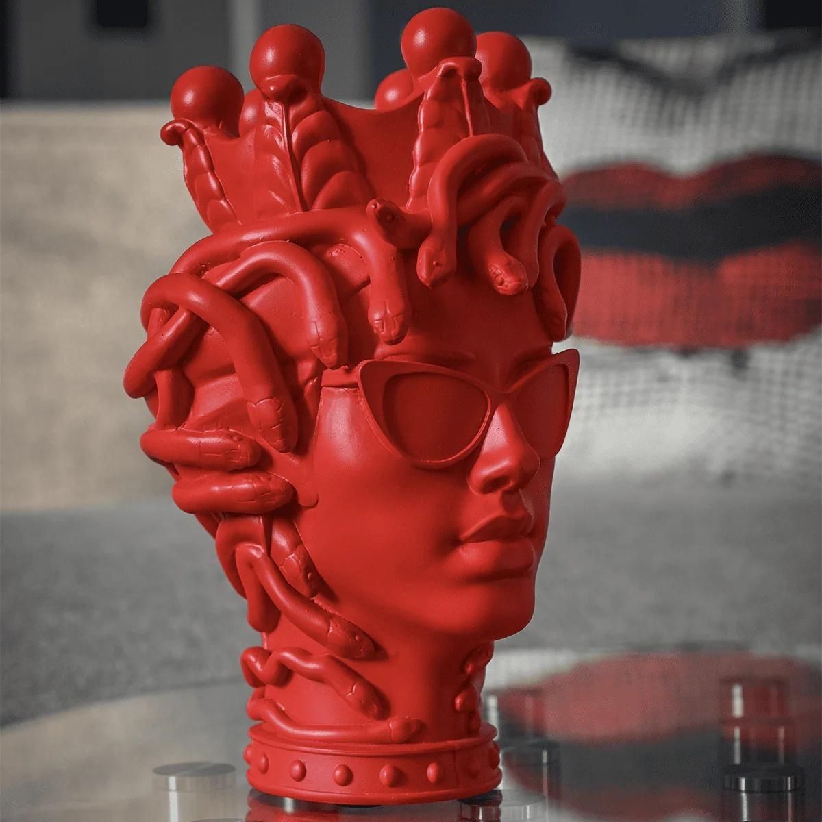 Testa - La Vipera Rosso Baci Milano