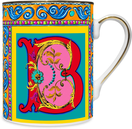 Mug Porcellana - Ortigia Lettera B