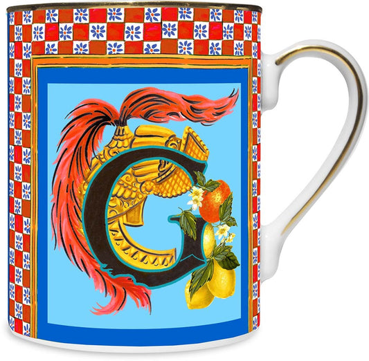 Mug Porcellana - Ortigia Lettera G