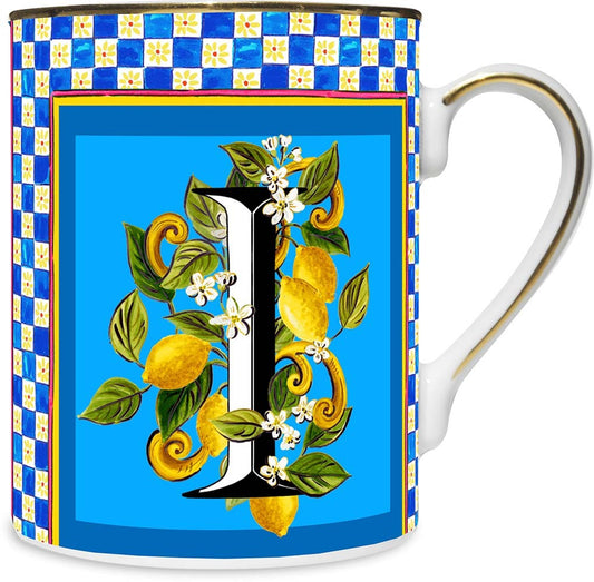 Mug Porcellana - Ortigia Lettera I