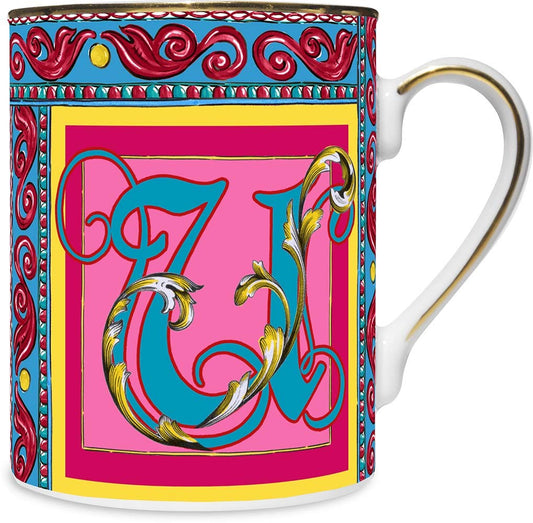 Mug Porcellana - Ortigia Lettera U